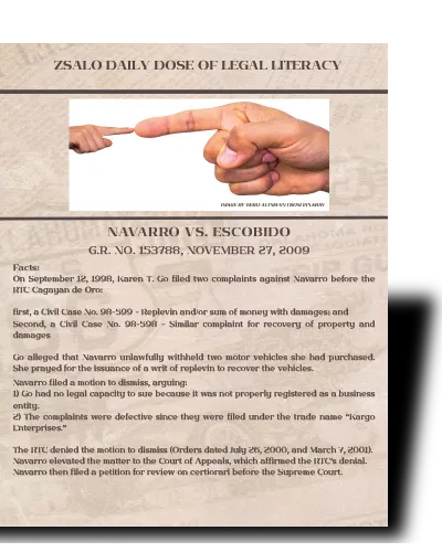 [45] Does a sole proprietorship have the capacity to sue even if it is not duly registered with the DTI