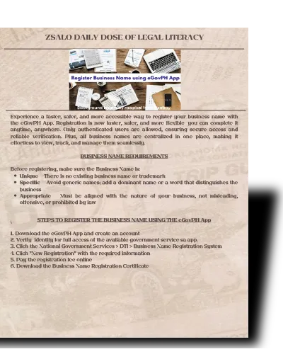 [56] Business Name x eGovph -January 27, 2026