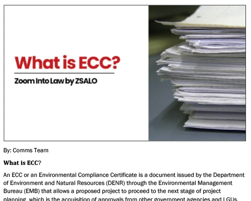 What is ECC